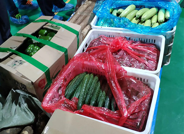 武漢有機蔬菜配送案例